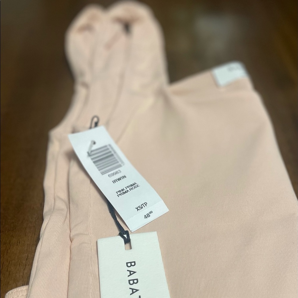 BABATON • Irwin Bodysuit • Square Neck Bodysuit • Pink Prima • XS